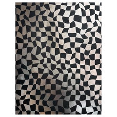 Warped Check Metallic Typ II Wandteppich in Schachtel (SAMPLE)