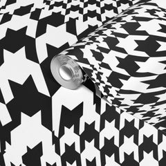Warped Houndstooth Wallpaper by XAWD