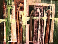 Un "Uomo di Matteo" astratto e geometrico