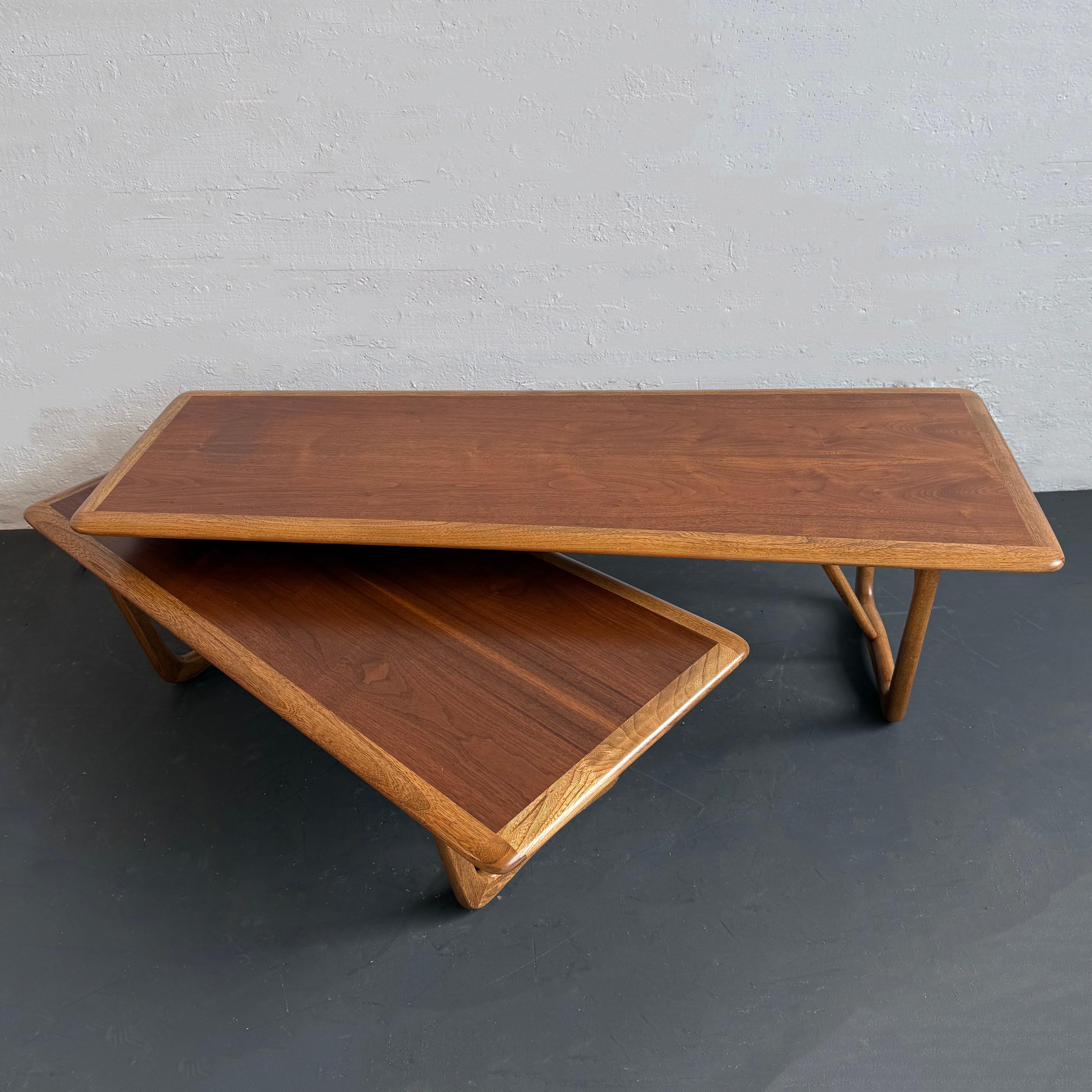 Mid-Century Modern Warren C. Church Switchblade Coffee Table For Lane Perception