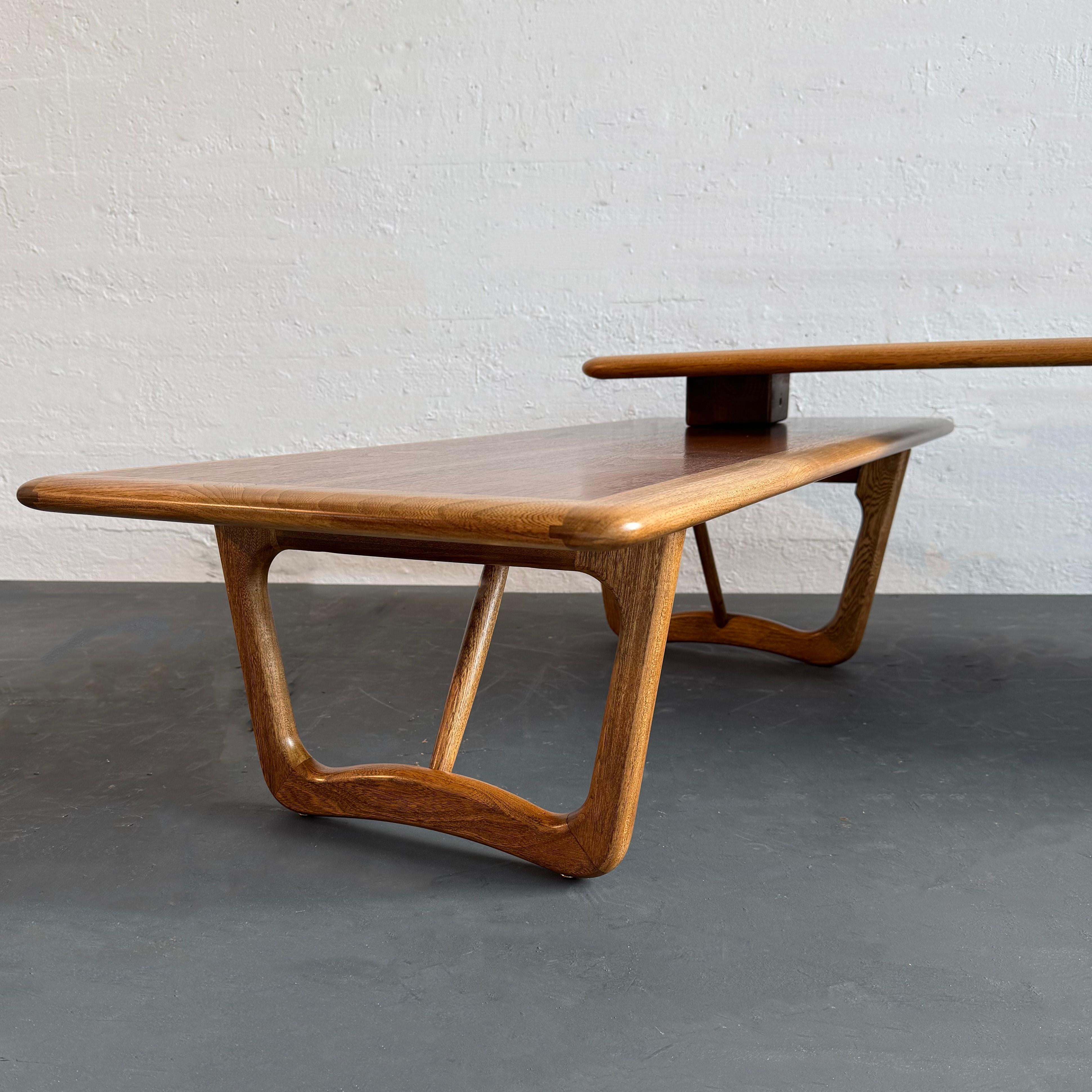 20th Century Warren C. Church Switchblade Coffee Table For Lane Perception