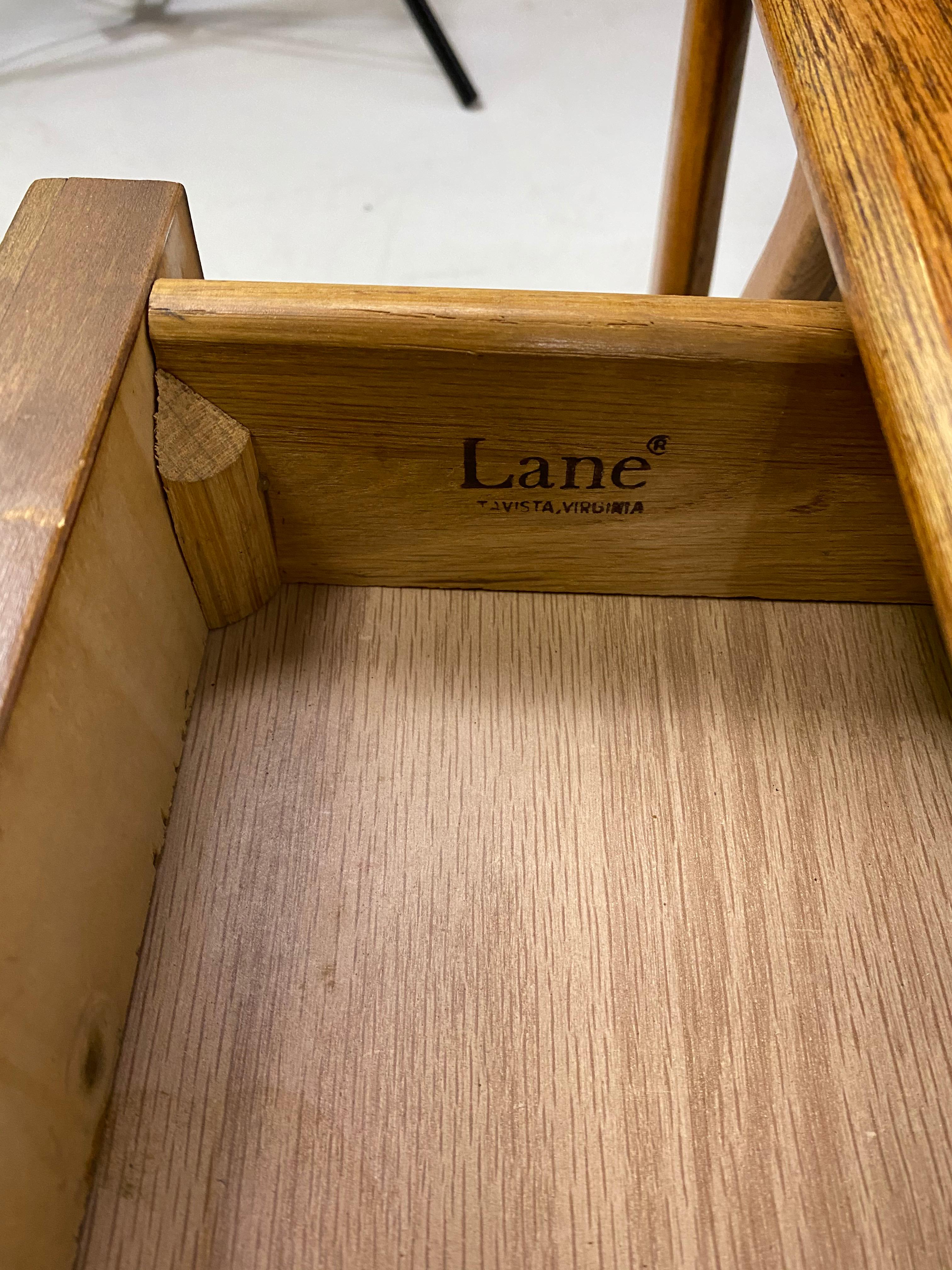 Veneer Warren Church for Lane Perception Walnut Coffee Table