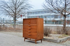 Cajonera vintage Warren Church Tablero alto para Lane Altavista Furniture