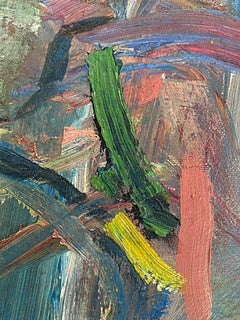 Vintage Warren Fischer Abstract Painting