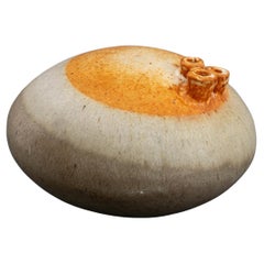Warren Hullow Glazed Stoneware Weed Pot