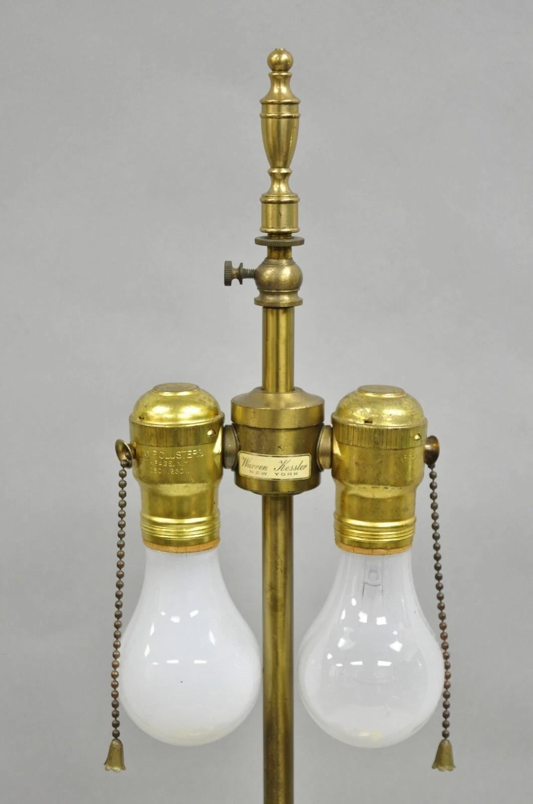 Warren Kessler Chinoiserie Chinese Yellow Porcelain Bulbous Vase Table Lamp In condizioni buone in vendita a Philadelphia, PA
