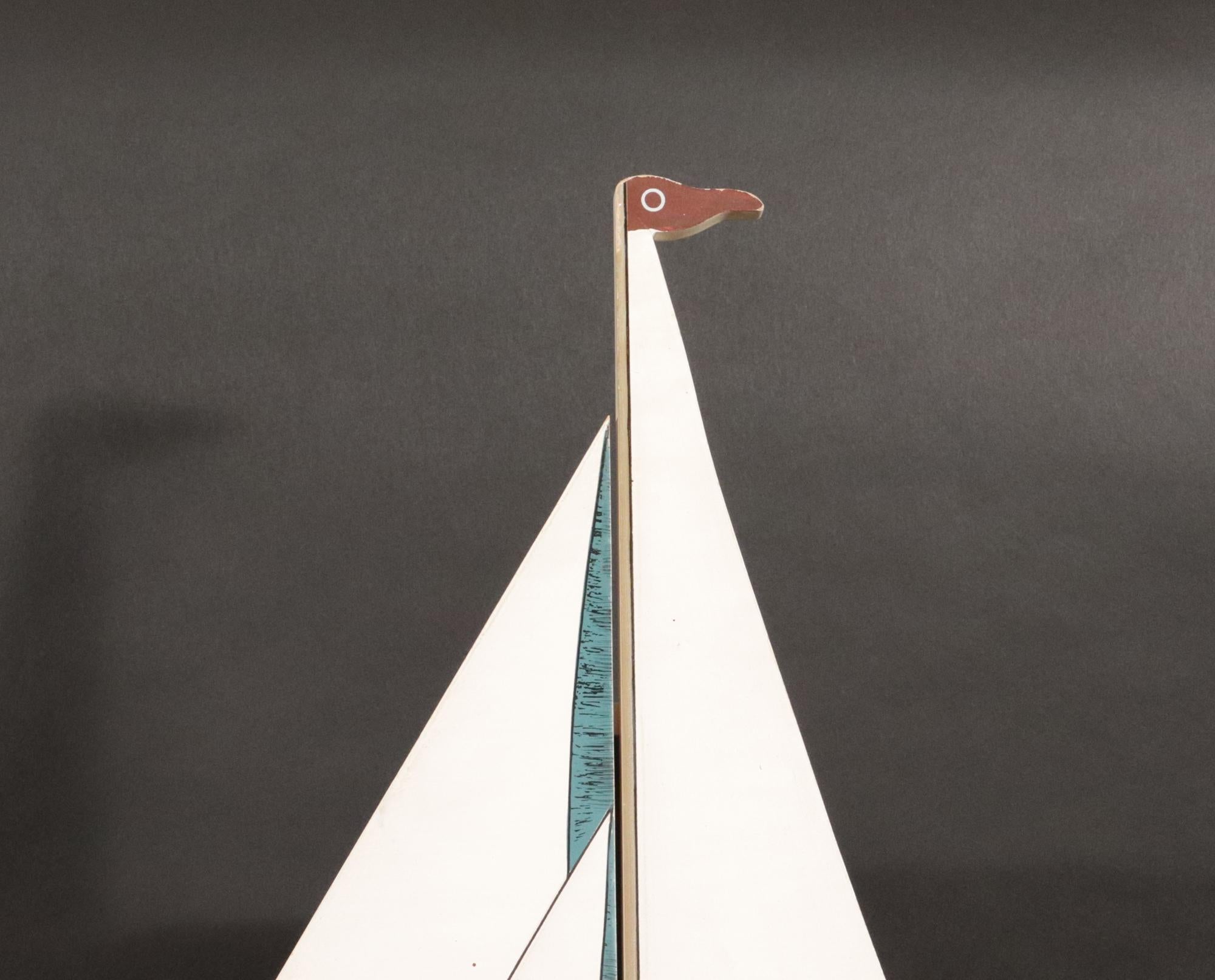 Moderno Mobile da appendere con nave a vela di Warren Kimble in vendita