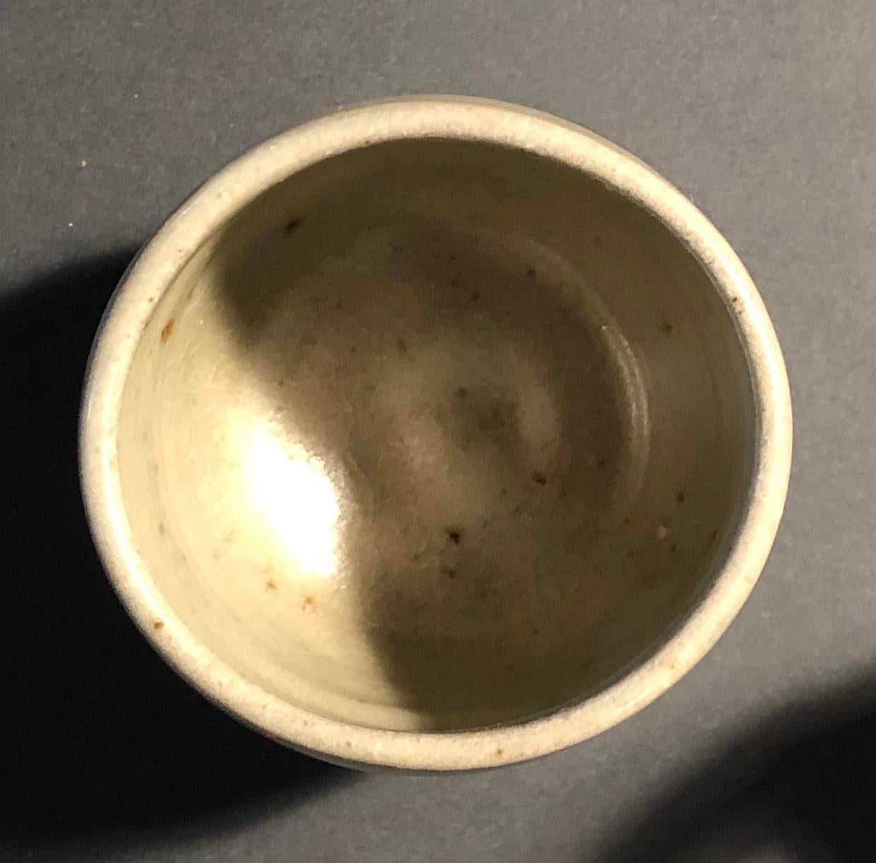Americano Teiera grigia e Yunomi grigia di Warren MacKenzie in vendita