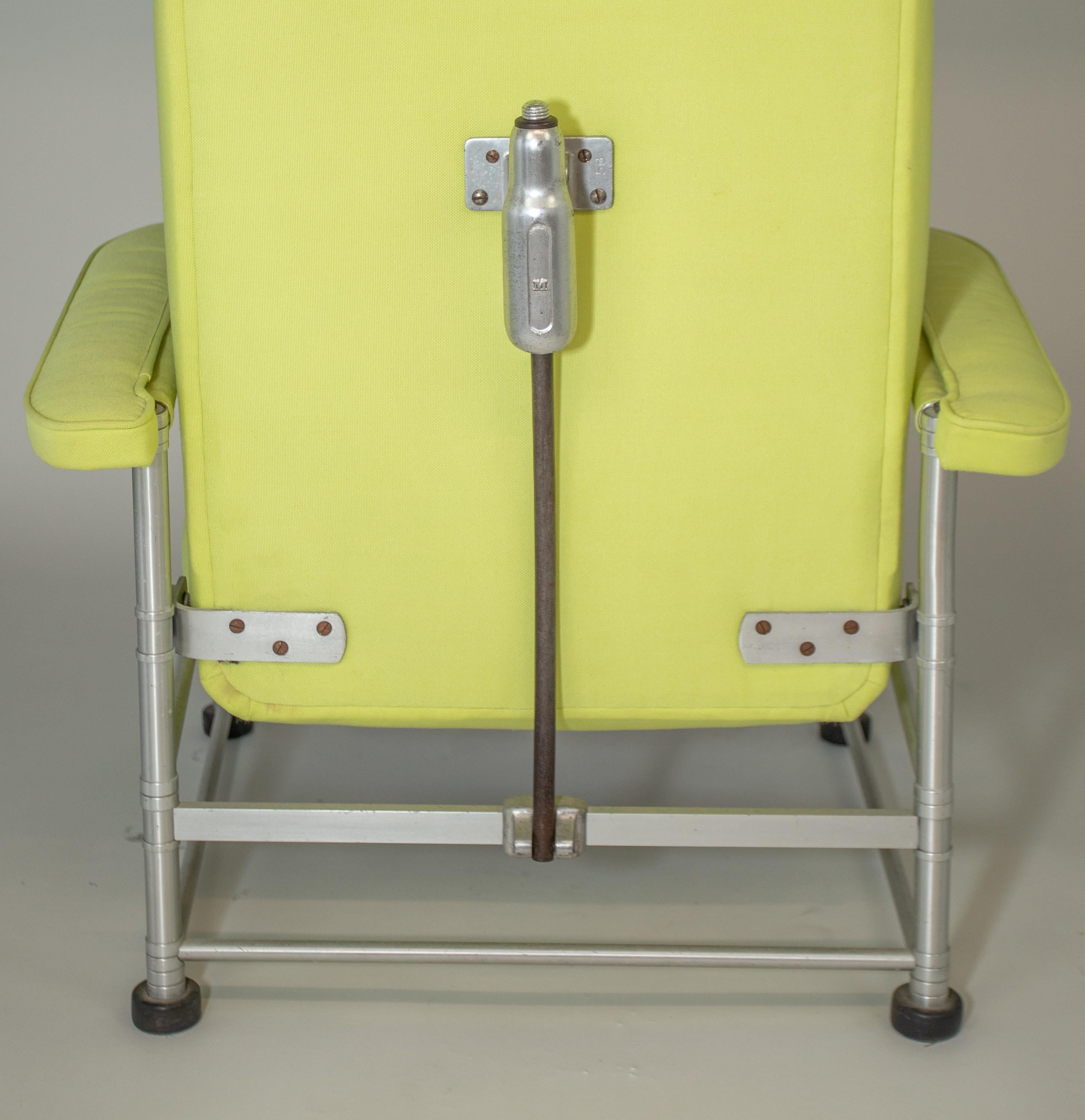 Warren Mcarthur Adjustable Lounge Chair and Ottoman 4