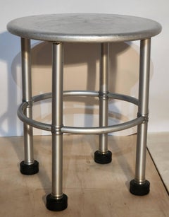 Table d'appoint Warren McArthur en aluminium avec étiquette Biltmore, modèle 1200, Arizona