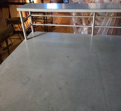 Bureau d'étude en aluminium anodisé de Warren McArthur, Bibliothèque de l'État de Virginie, 1939