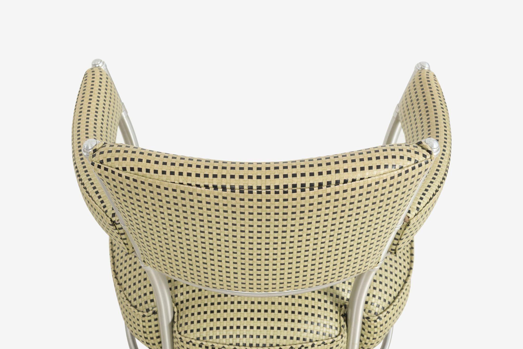 Aluminium Warren McArthur Armchairs, for McArthur Corporation 1933 en vente