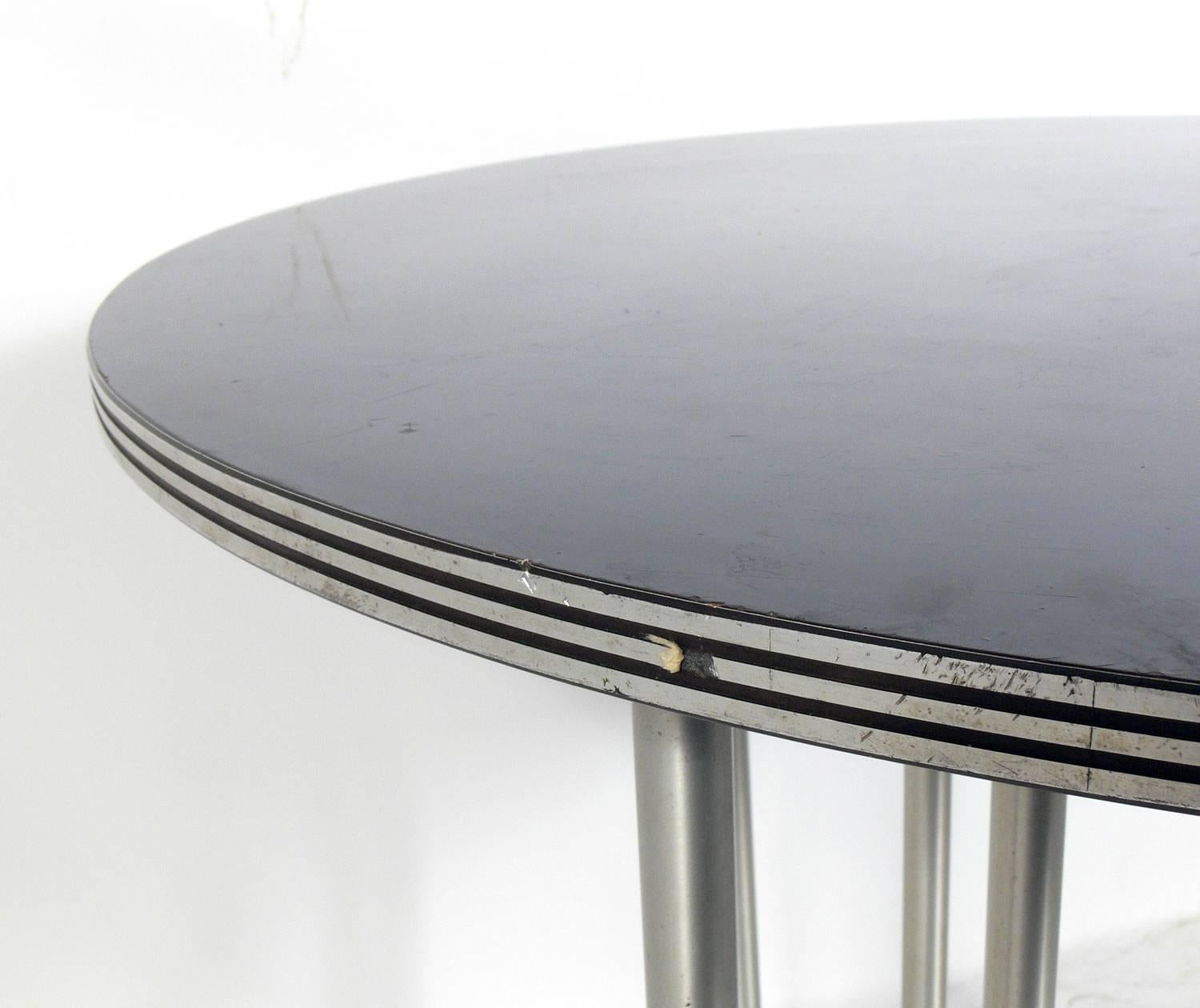 Mid-20th Century Warren McArthur Art Deco Dining Table