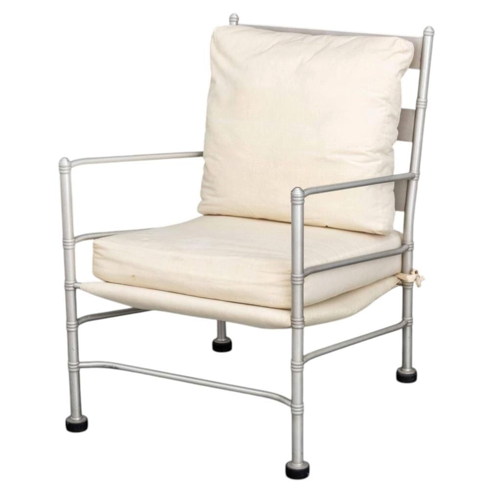 Sillón Art Déco de Warren McArthur, de aluminio y baquelita
