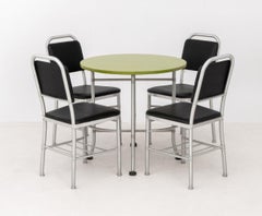 Table et chaises Art déco Warren McArthur, vers 1933