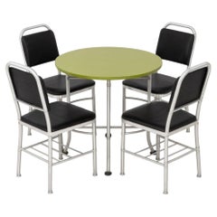 Table et chaises Art déco Warren McArthur, vers 1933