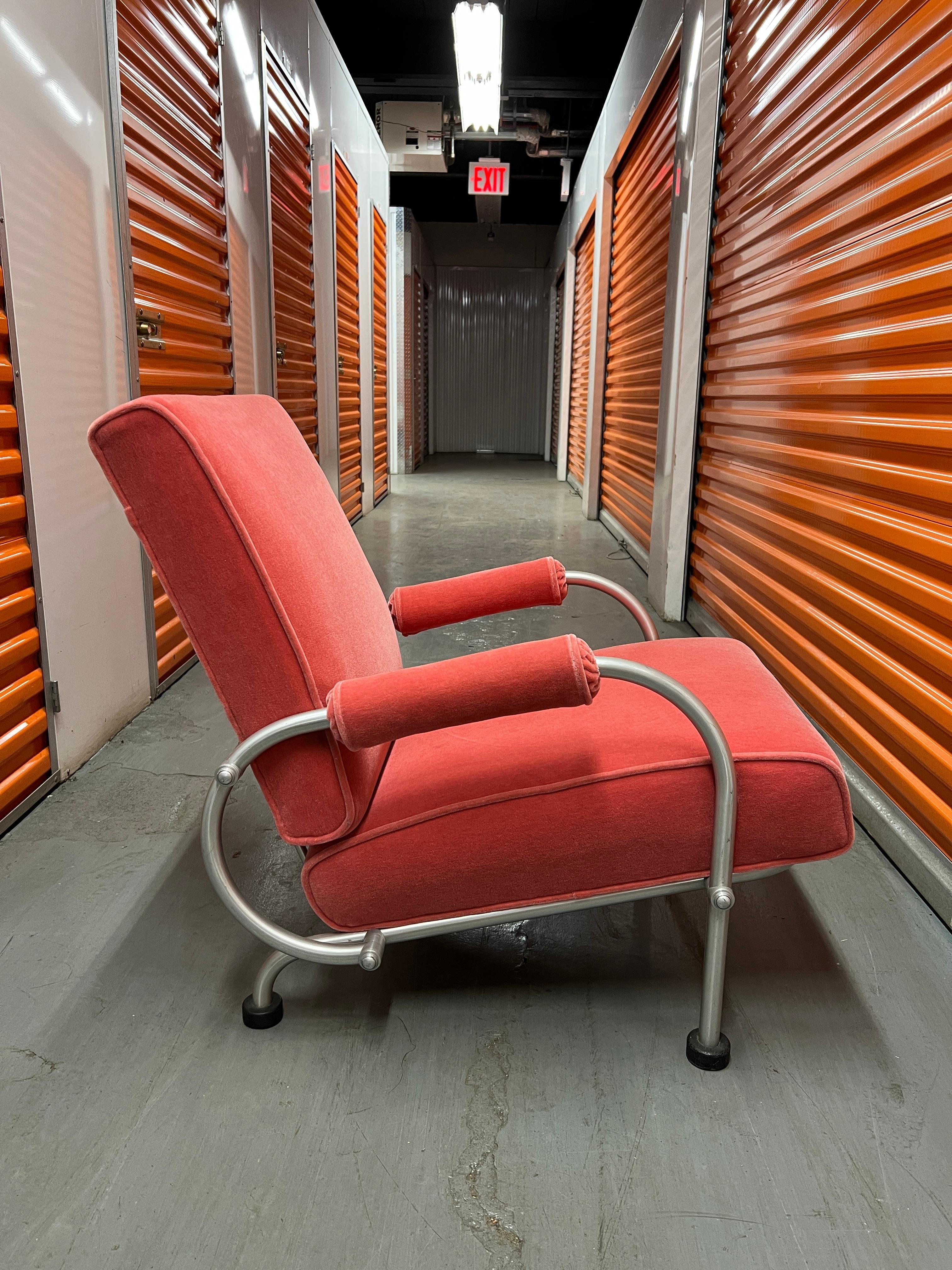 Aluminum Warren McArthur Biltmore Lounge Chair