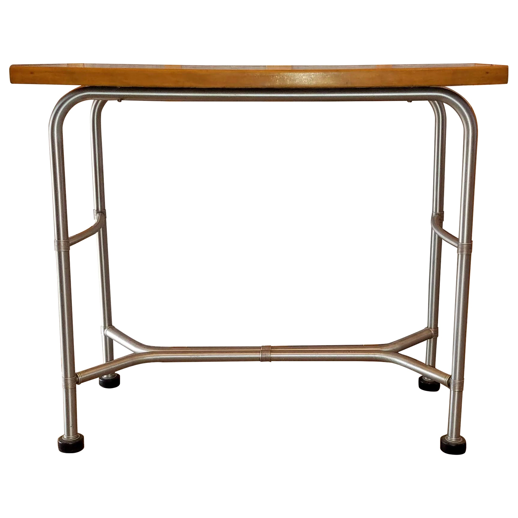 Consola Warren McArthur Parte superior de cafolita azul c. 1935 en venta