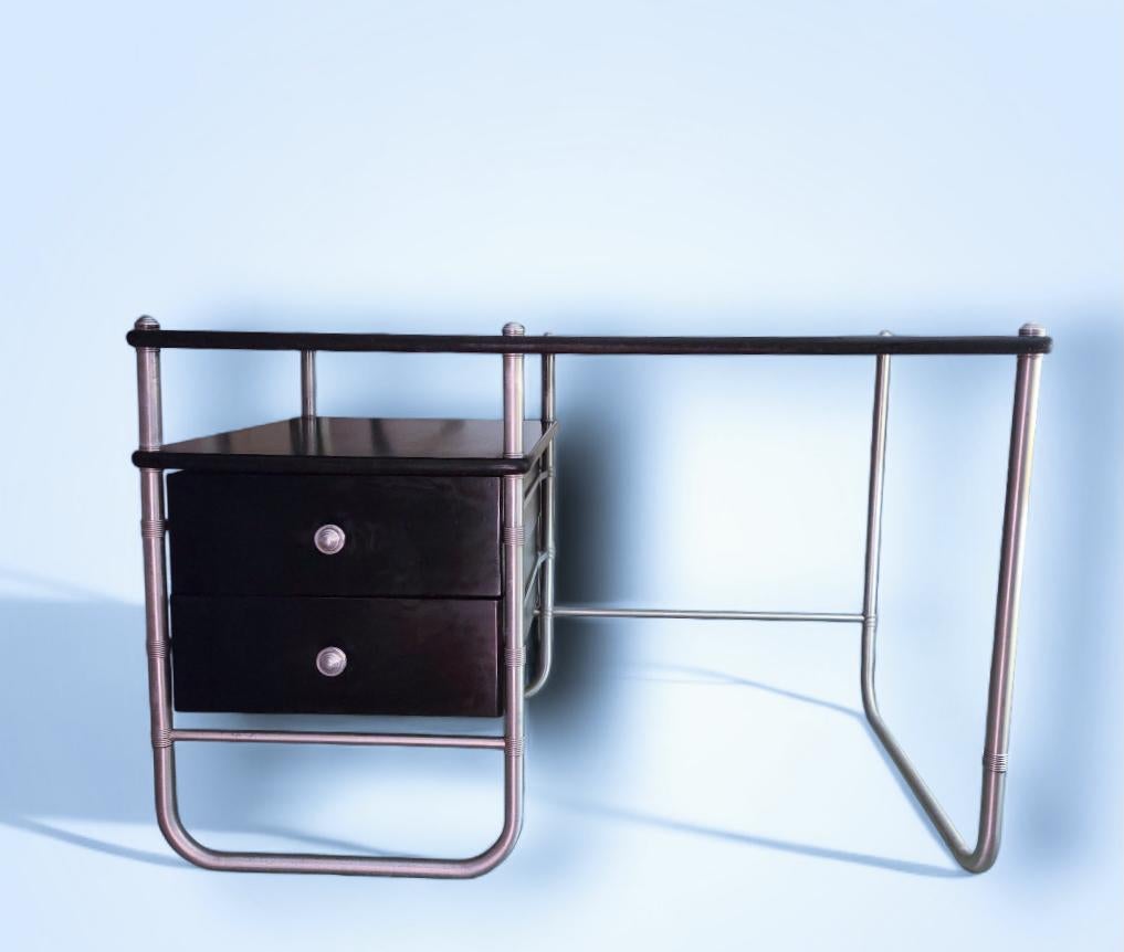 Warren McArthur Corporation Model No. 1541-2 Bureau à deux tiroirs Rome. A.I.C. c.1934/35 en vente 4
