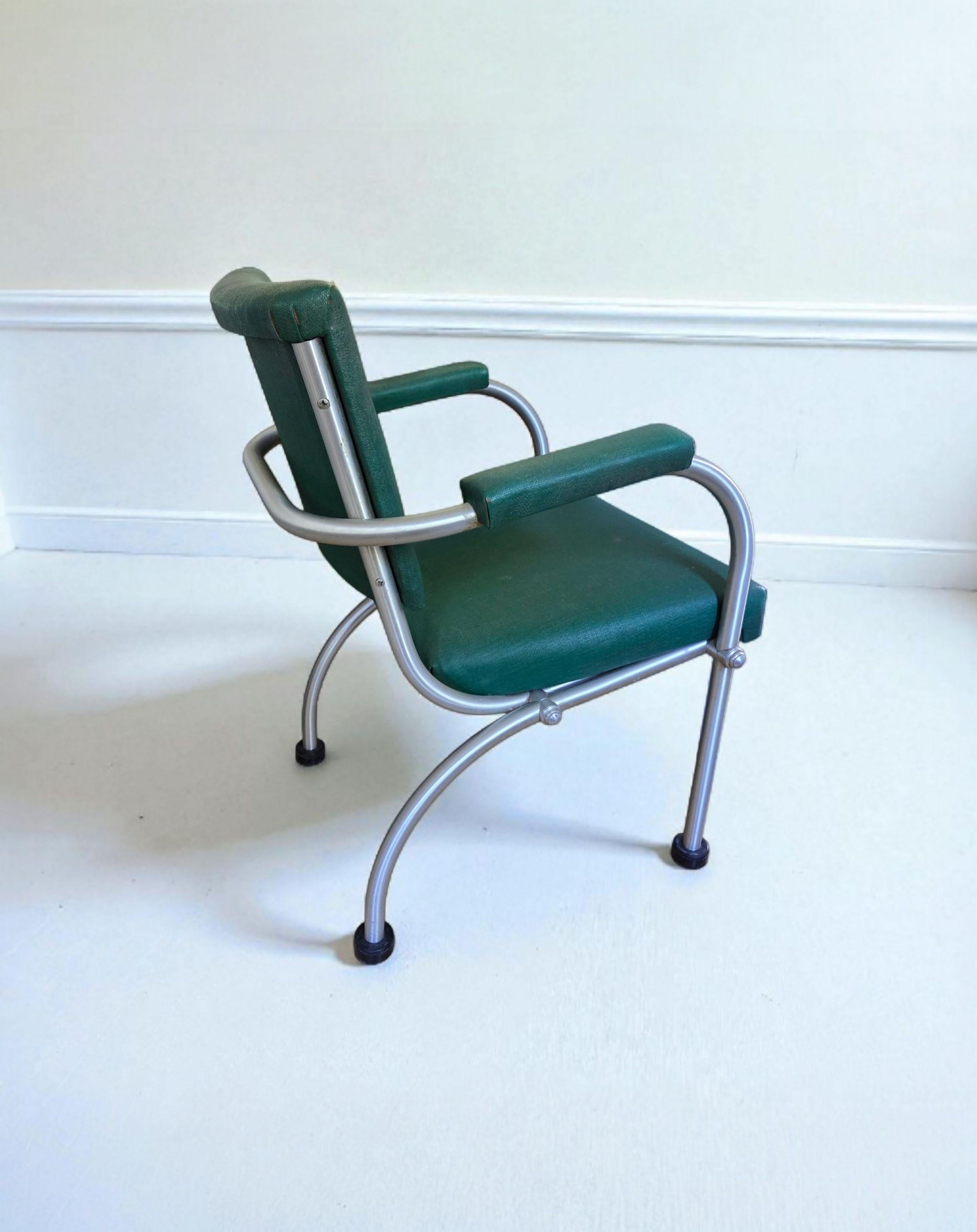 Warren McArthur Low Lounge Version of Chair Model 1132 ASU Rome, NY 1936 in vendita 7