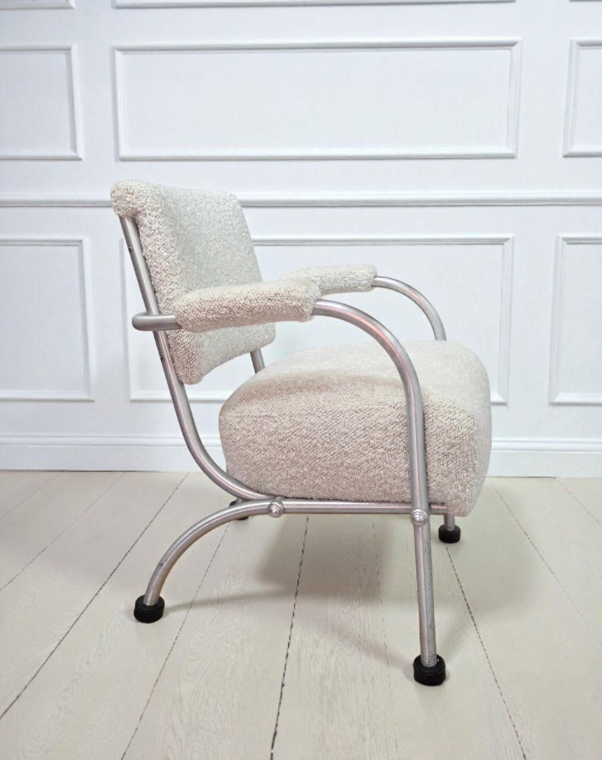 Warren McArthur Low Lounge Version of Chair Model 1132 ASU Rome, NY 1936 In condizioni buone in vendita a Camden, ME