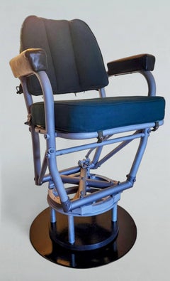 Tabouret d'avion tournant modifié Warren McArthur 1947/2024