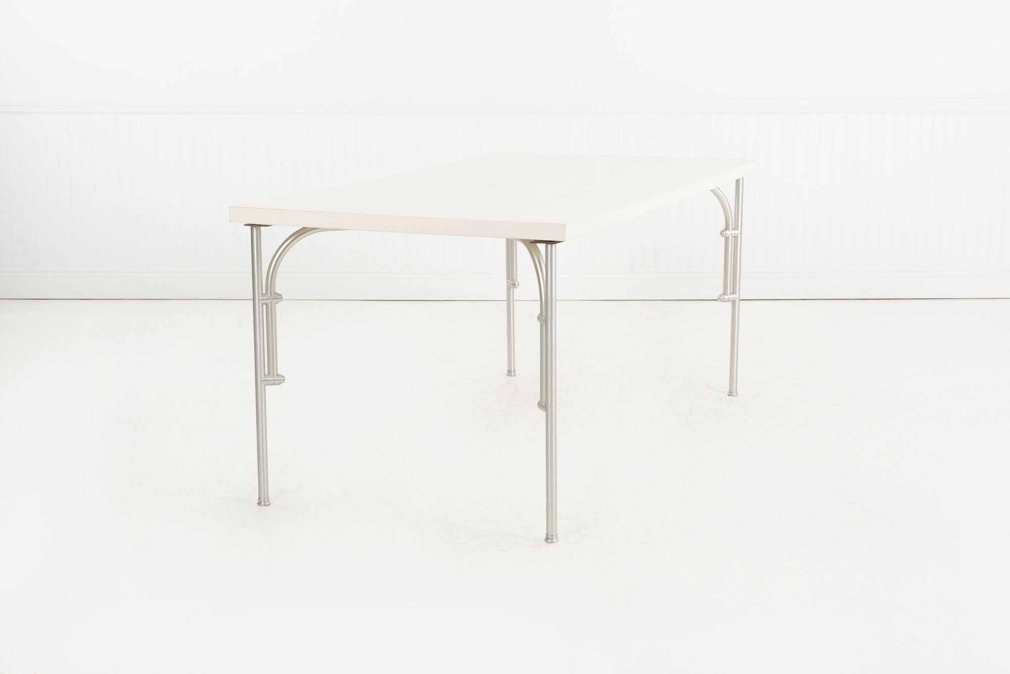 Aluminum Warren McArthur Occasional Table, 1933 For Sale