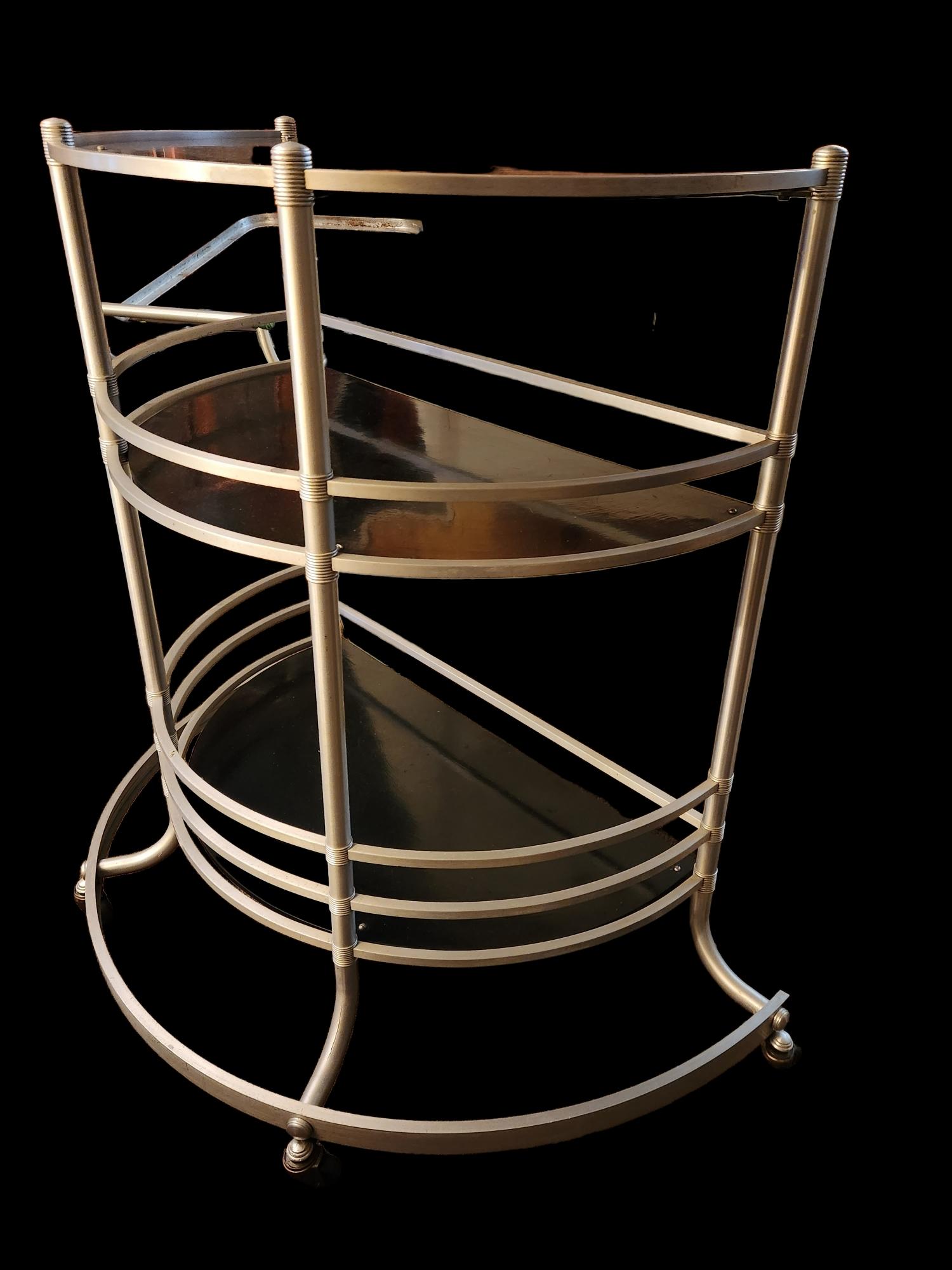 American Warren McArthur Rolling Bar Cart Rome NY c, 1933/34