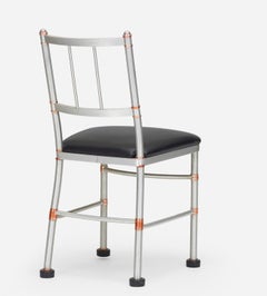 Warren McArthur Streamline Modern Aluminum Chair, Art Deco, 1930s, USA
