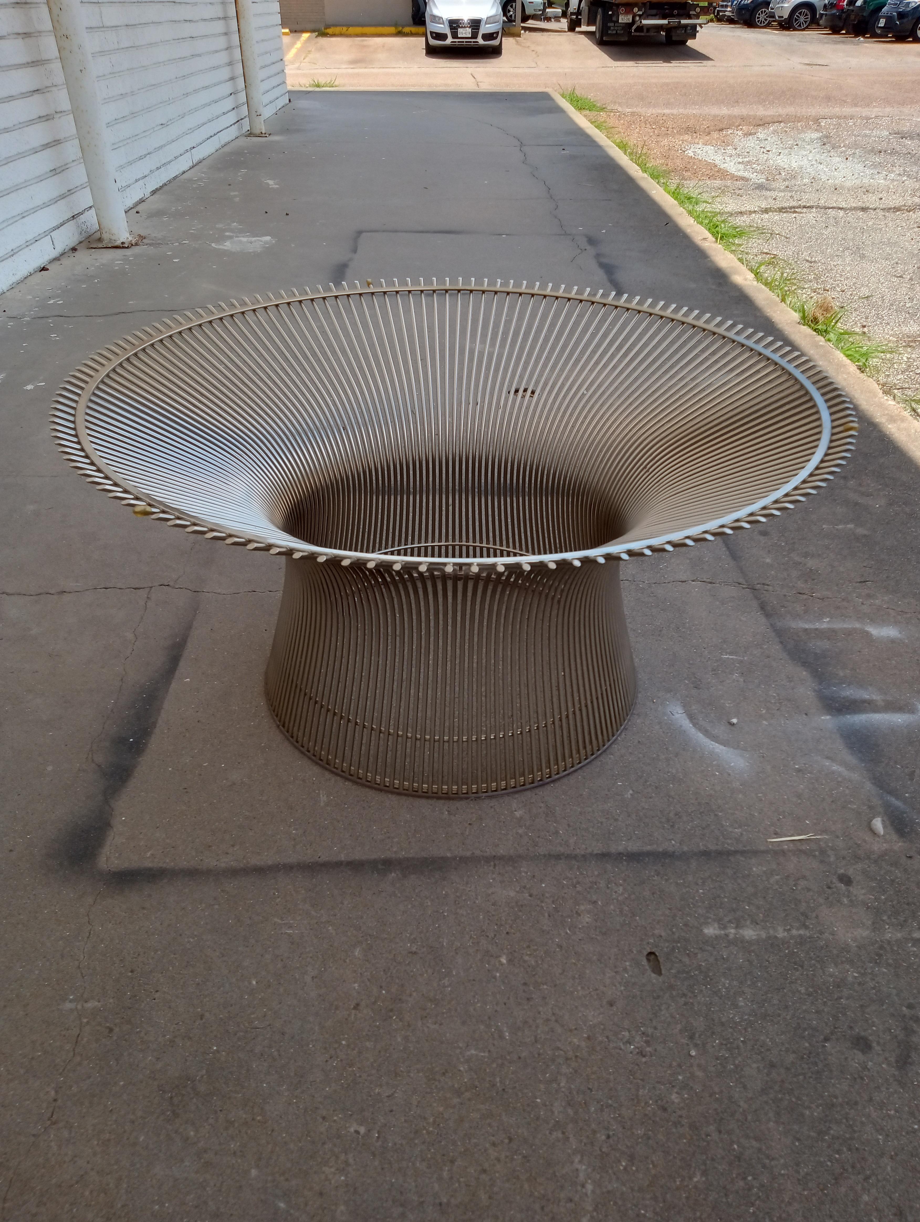 Mid-Century Modern Warren Planter  For Knoll Coffee Table