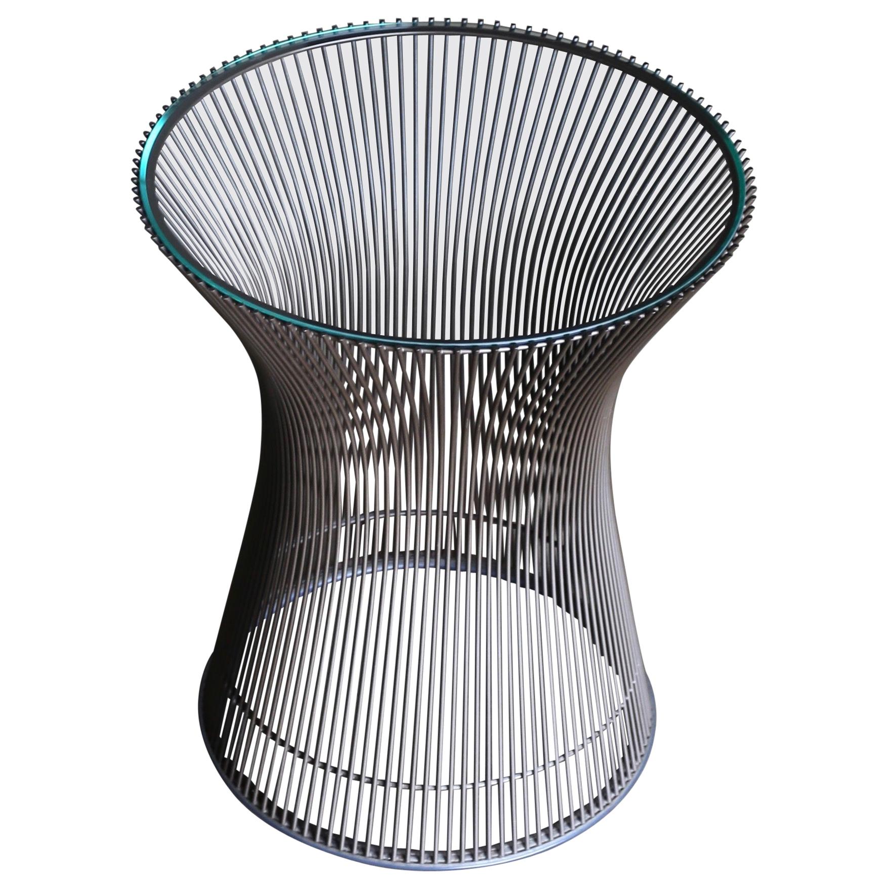 Warren Platner Bronze Side Table for Knoll, circa 1970