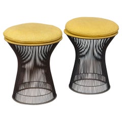 Warren Platner Bronze Stools for Knoll