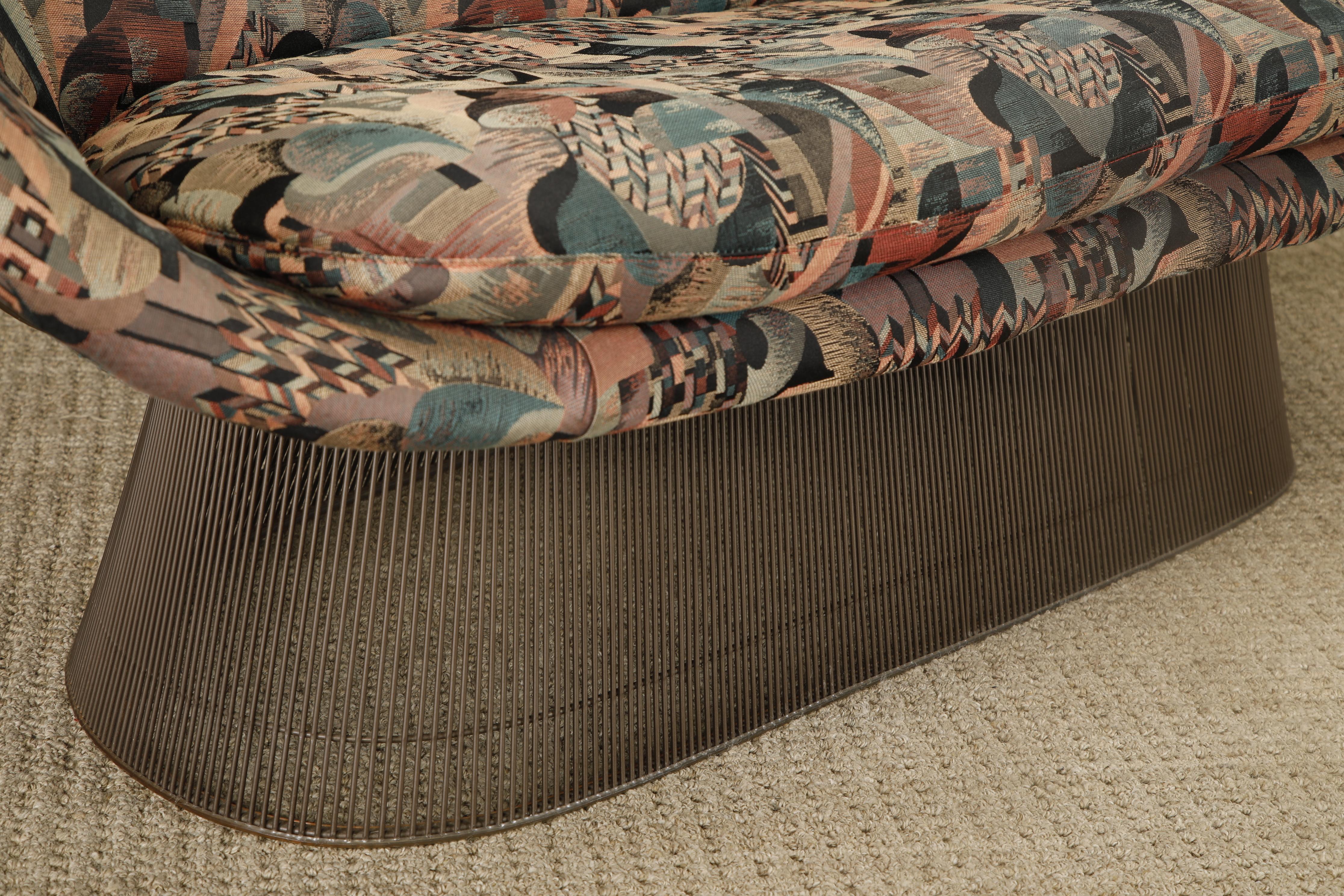 Warren Platner Bronze Wire Sofa for Knoll International, c 1966 For Sale 4