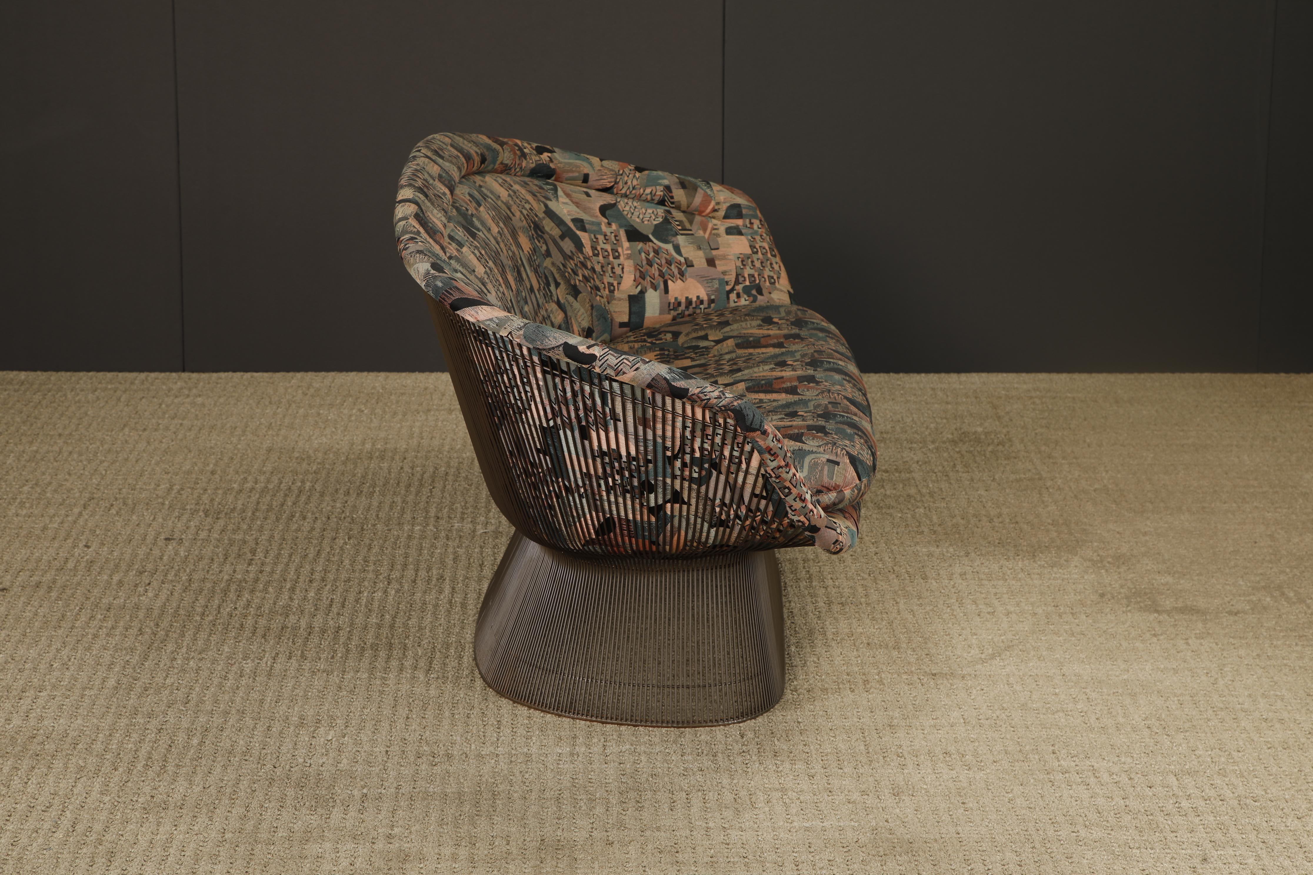 Warren Platner Bronze Wire Sofa for Knoll International, c 1966 For Sale 6