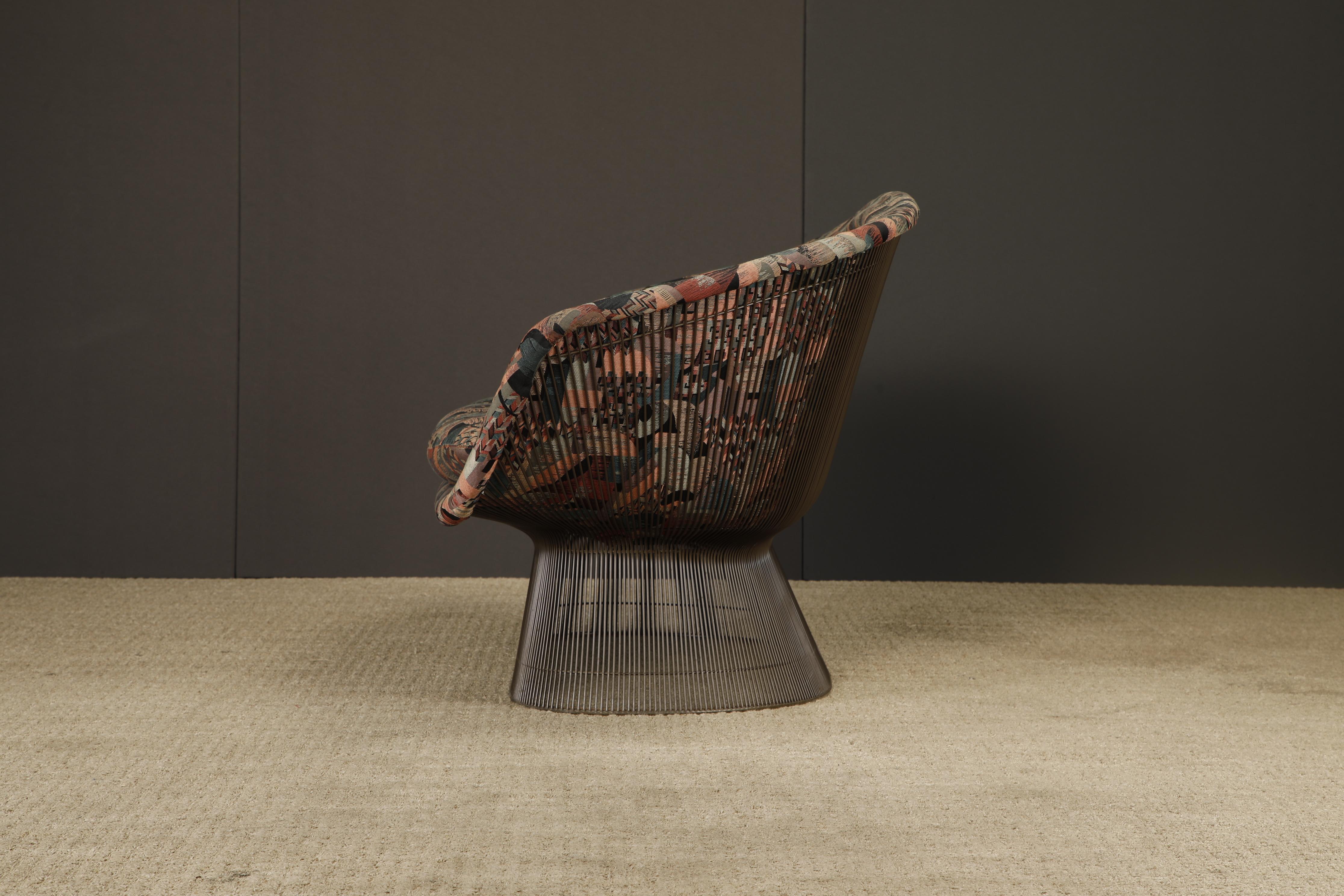 Warren Platner Bronze Wire Sofa for Knoll International, c 1966 For Sale 12