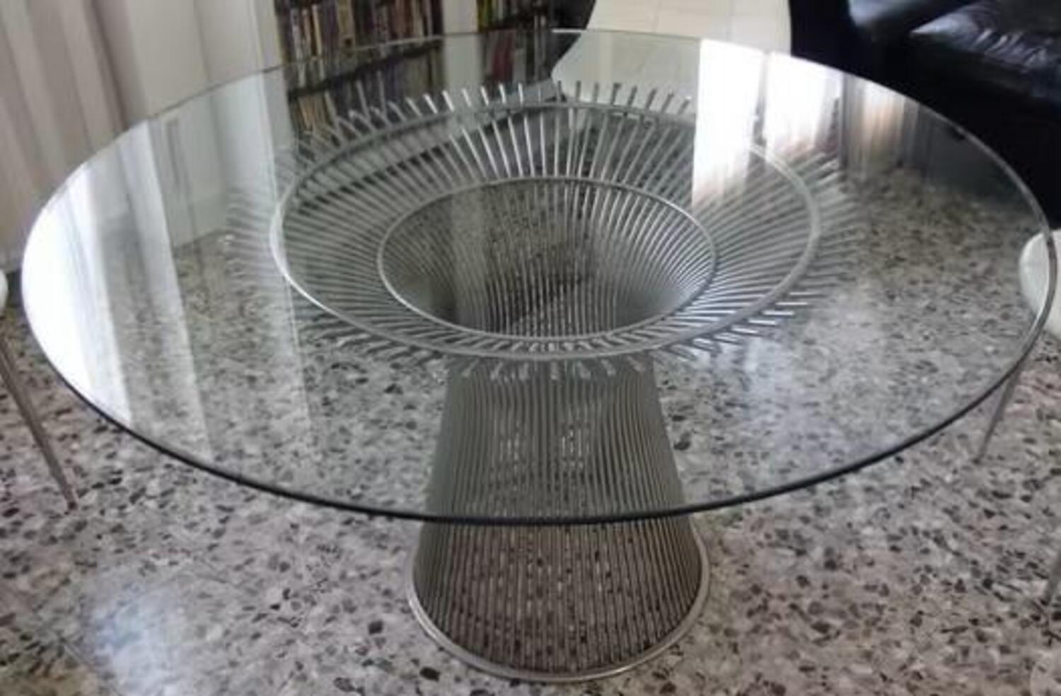 Warren Platner designer & editor Knoll International table top wood 3716T In Excellent Condition For Sale In SAINT-OUEN-SUR-SEINE, FR