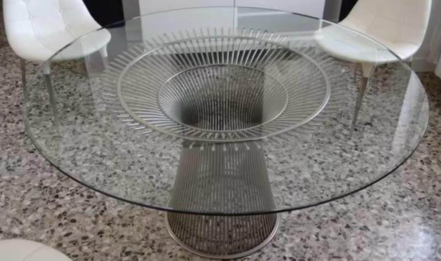 20th Century Warren Platner designer & editor Knoll International table top wood 3716T For Sale