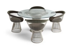 Ensemble de salle à manger Warren Platner pour Knoll, années 1960, première édition