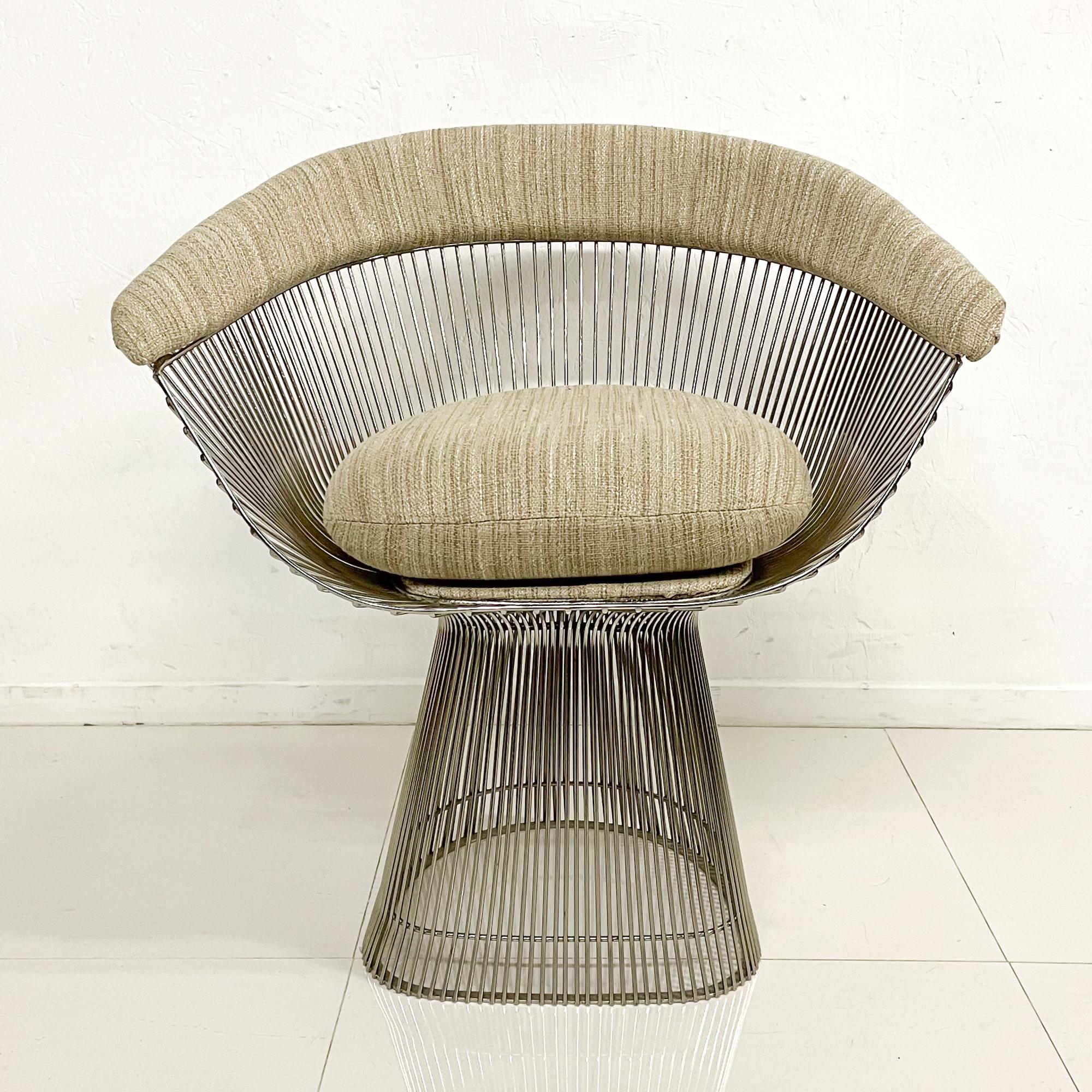 Warren Platner Dining Table and Chairs for Knoll Mid-Century Modern In Good Condition In Chula Vista, CA