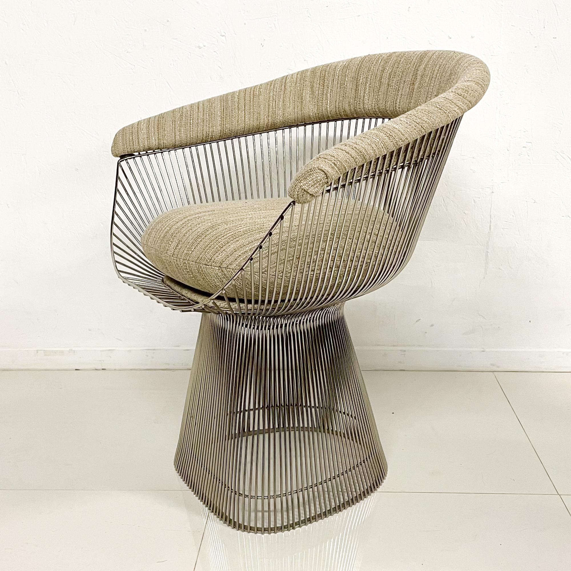Mid-20th Century Warren Platner Dining Table and Chairs for Knoll Mid-Century Modern
