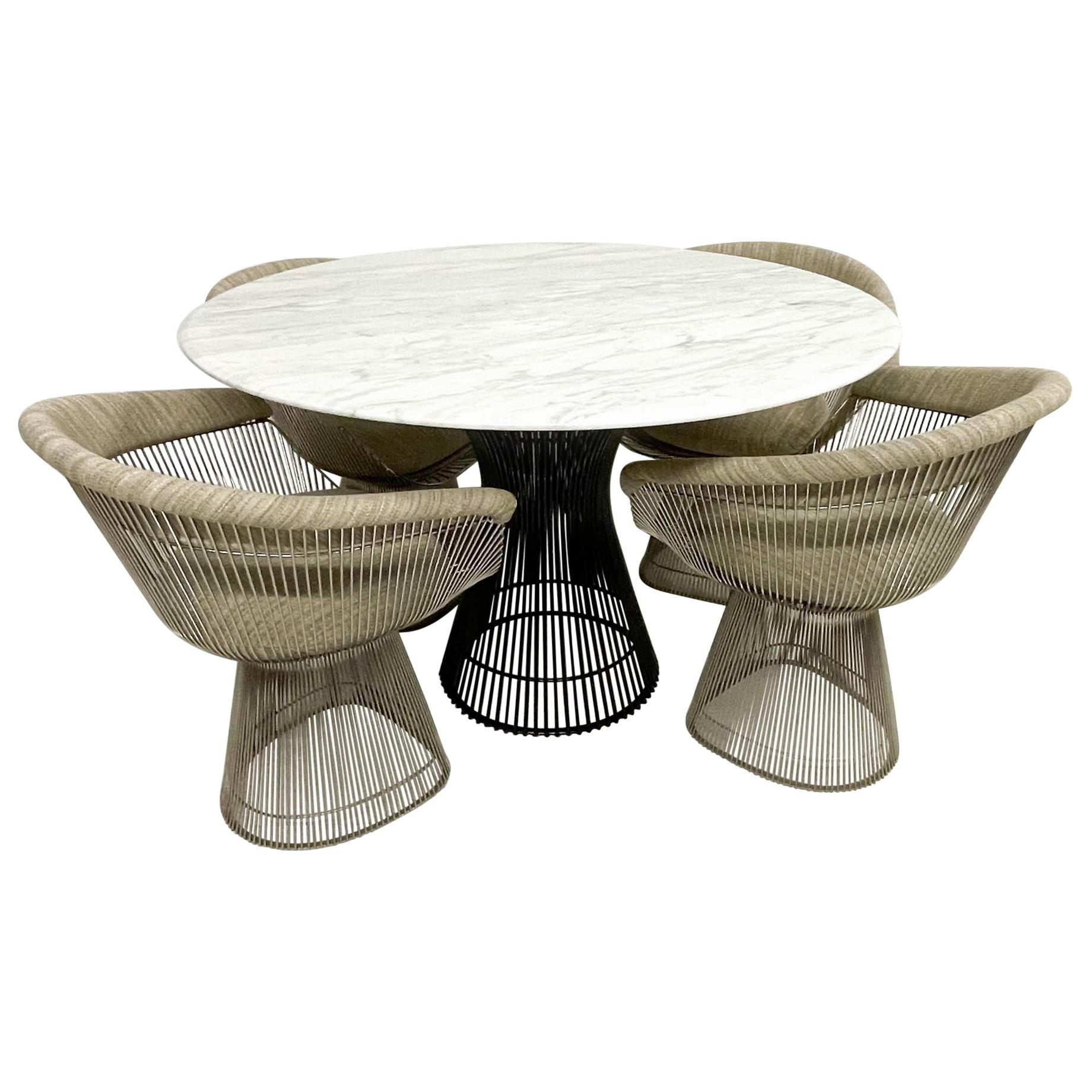 Warren Platner Dining Table and Chairs for Knoll Mid-Century Modern