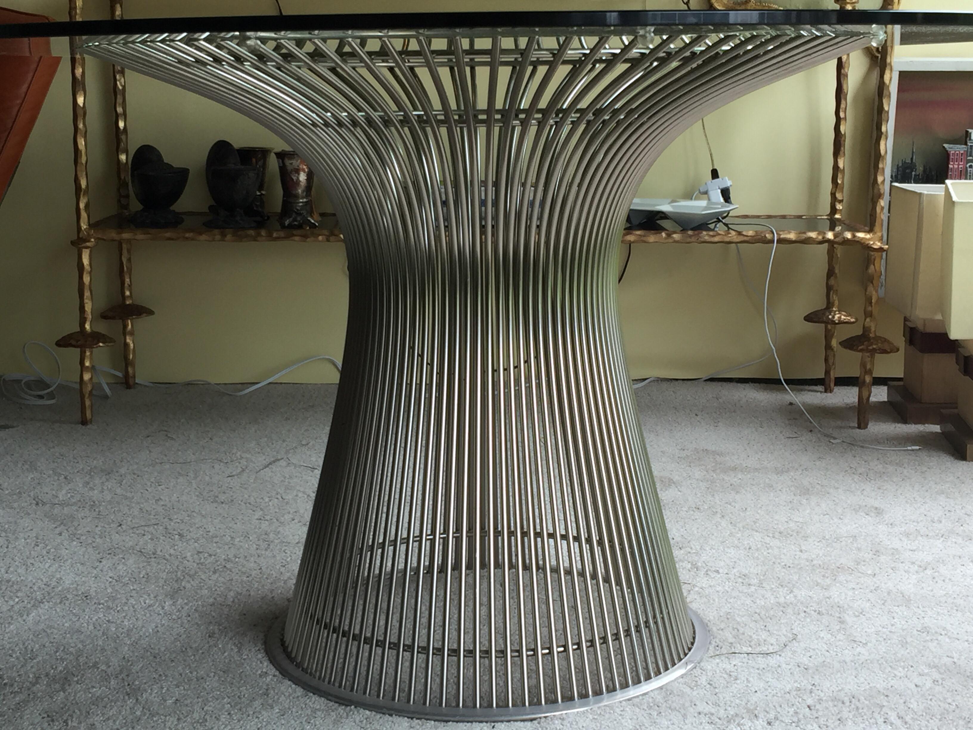 Warren Platner Dining Table In Excellent Condition In North Miami, FL
