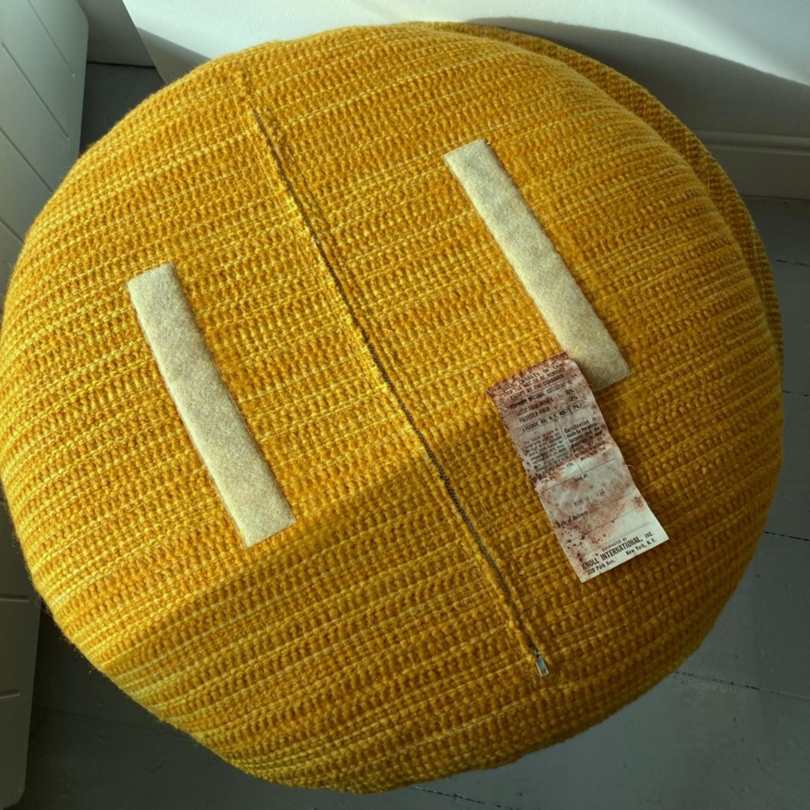 Warren Platner, Silla Easy Lounge y Otomana, Knoll Intl, ejemplar original de 1972 en venta 9