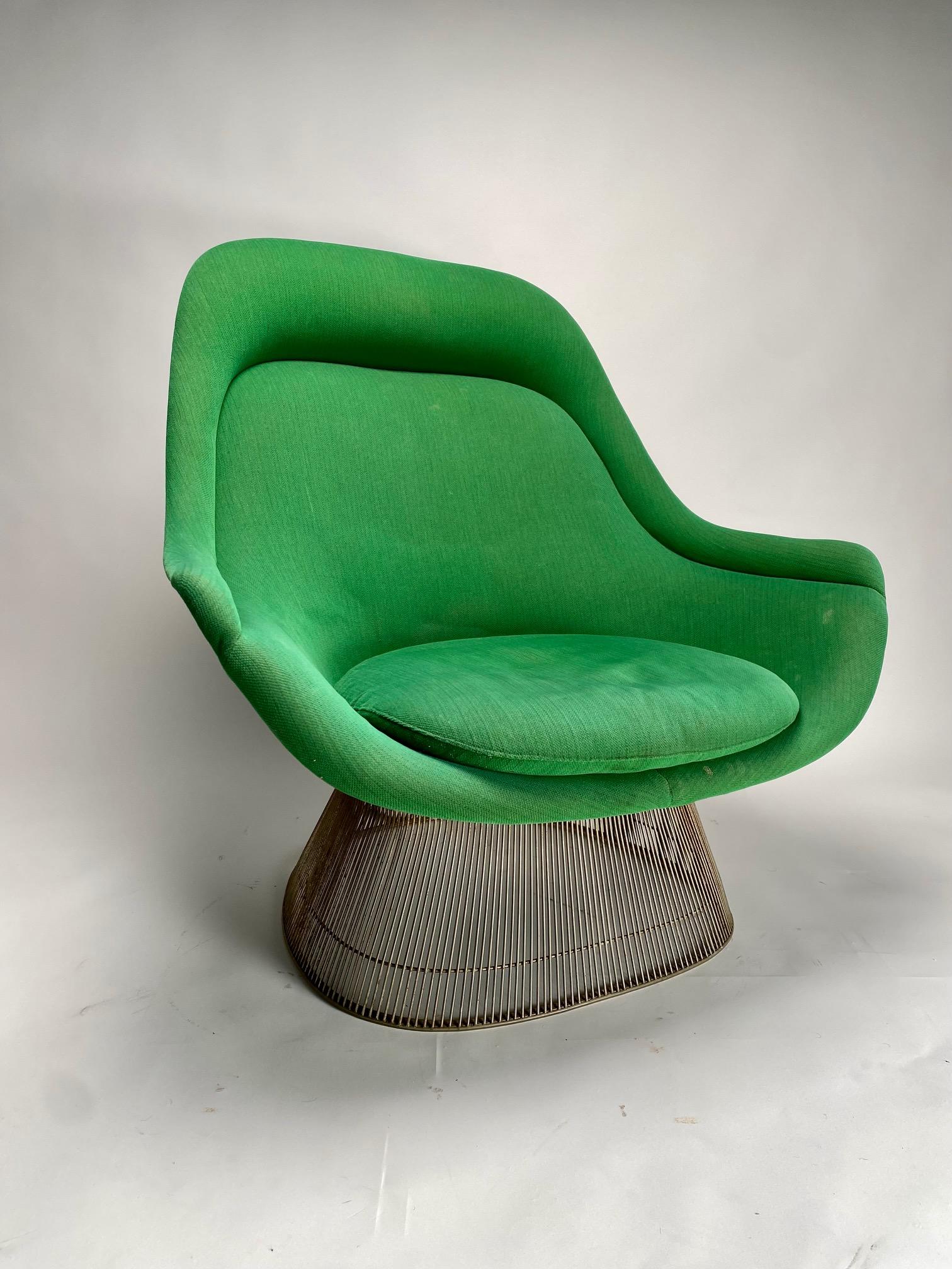 Mid-Century Modern Warren Platner Easy Lounge Chair for Knoll 1966 (Old Edition)  For Sale