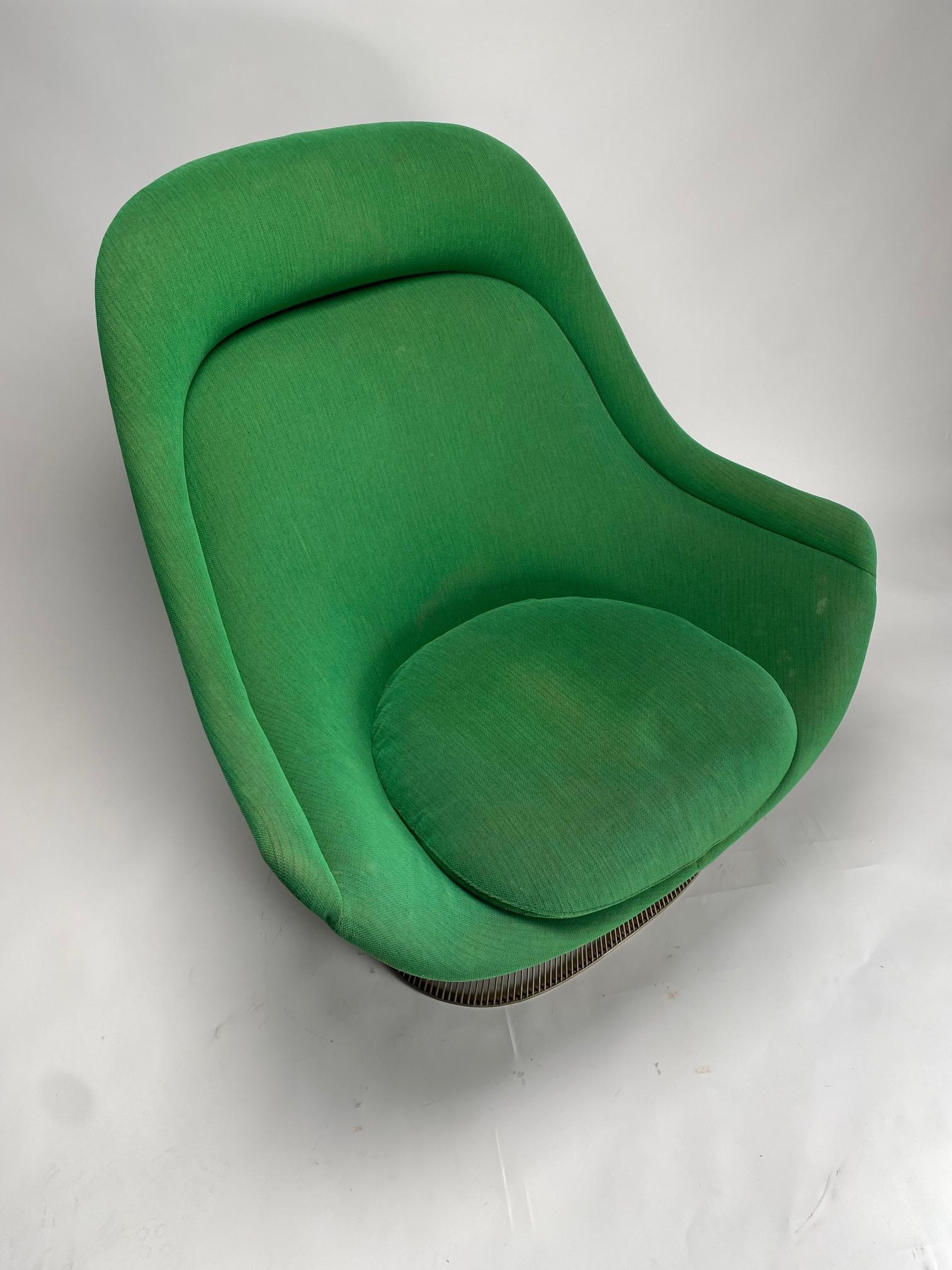 Warren Platner Easy Lounge Chair for Knoll 1966 (Old Edition)  In Good Condition For Sale In Argelato, BO