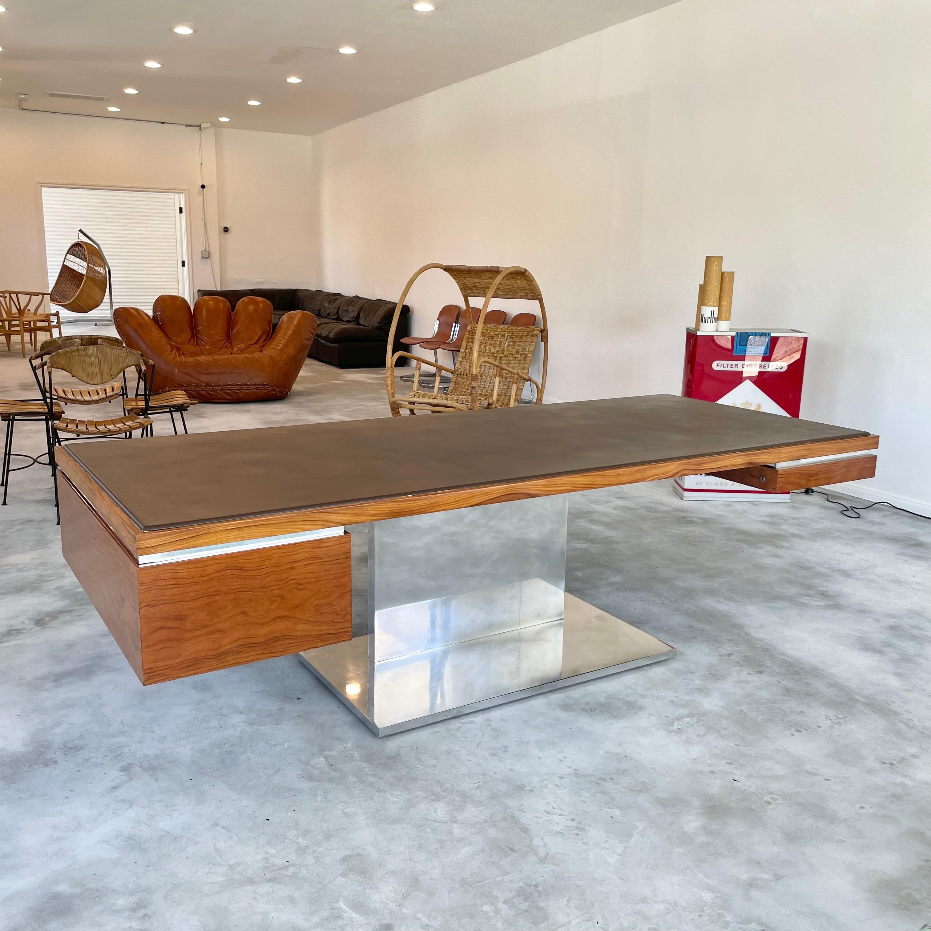 Mid-Century Modern Warren Platner Executive Desk