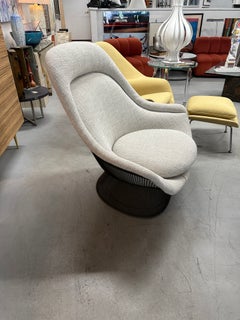 Warren Platner for Knoll big Easy Lounge Chair with Bronze Finish