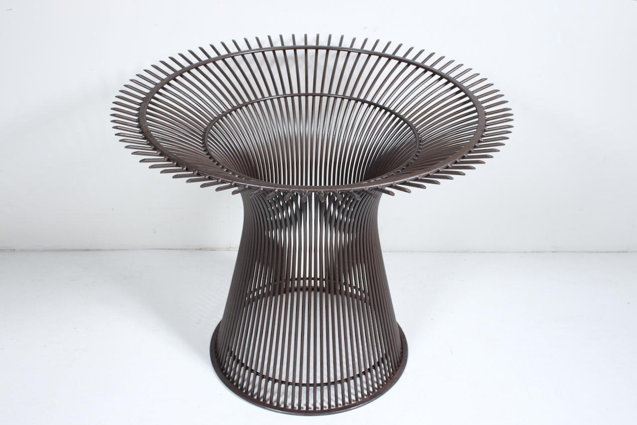Mid-Century Modern Warren Platner for Knoll Bronze Finish Dining Table Base, 1960's
