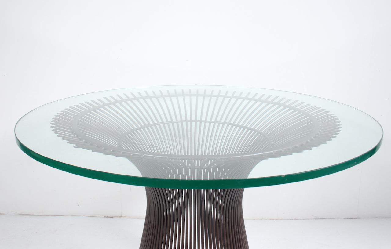 Mid-20th Century Warren Platner for Knoll Bronze Finish Dining Table Base, 1960's