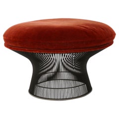 Tabouret ou repose-pieds Warren Platner pour Knoll en finition bronze